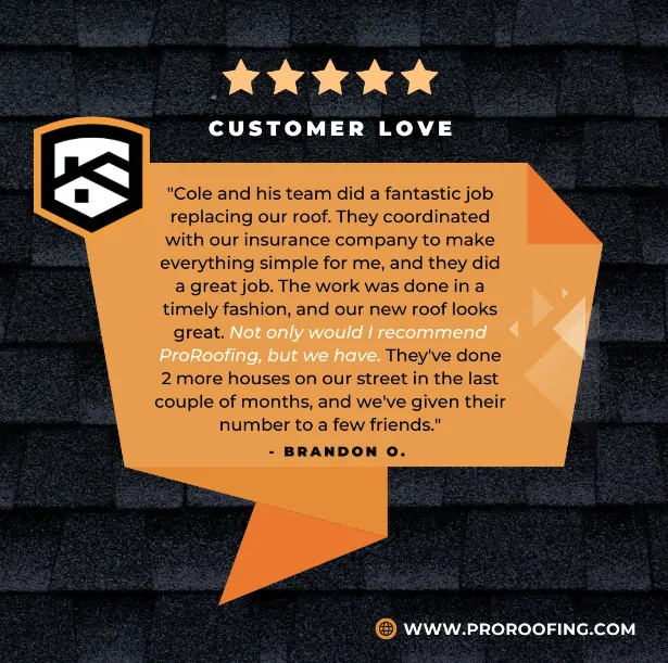 Slide of ProRoofing - Raleigh