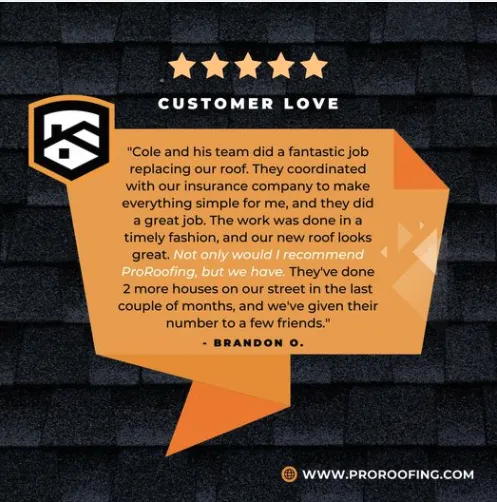 Slide of ProRoofing - Raleigh