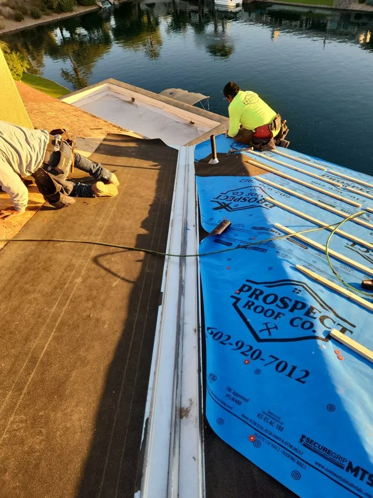 Slide of Prospect Roof Company