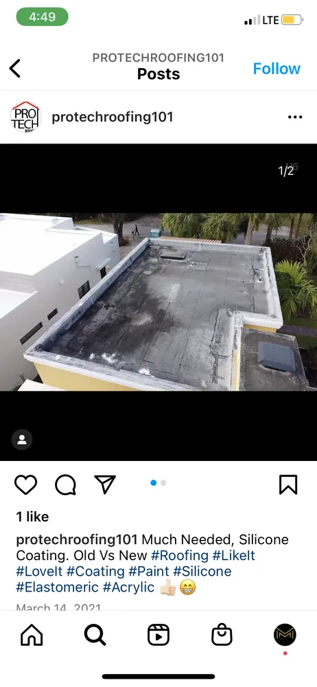 Slide of ProTech Roofing