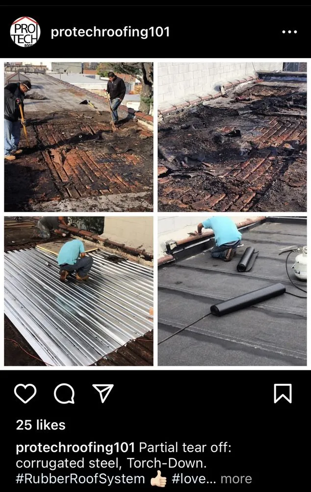 Slide of Protech Roofing