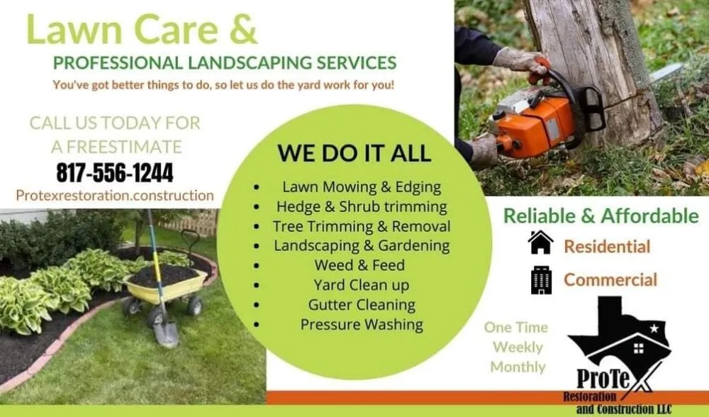 Slide of ProTex restoration and construction