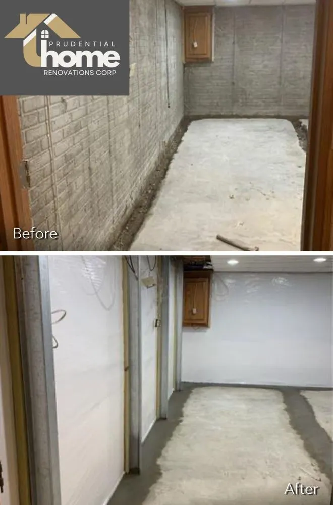 Slide of Prudential home renovations