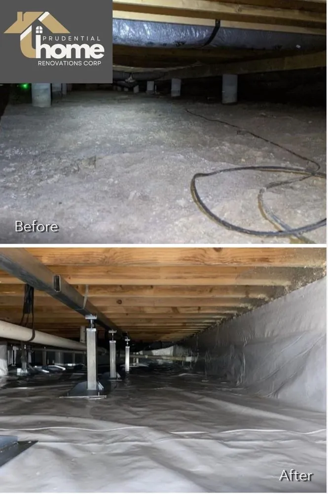 Slide of Prudential home renovations