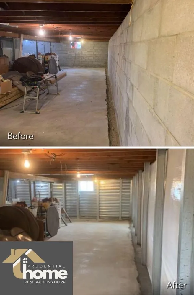 Slide of Prudential home renovations