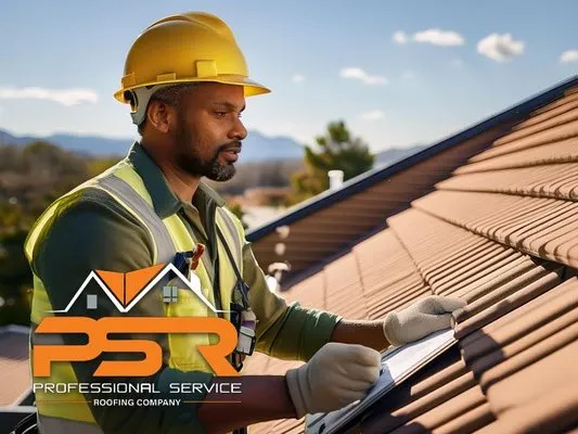 PSR Roofing Company Logo