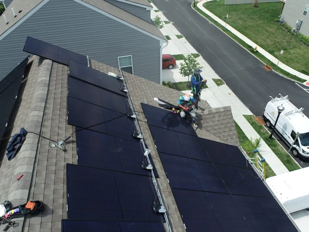 Slide of Public Service Solar