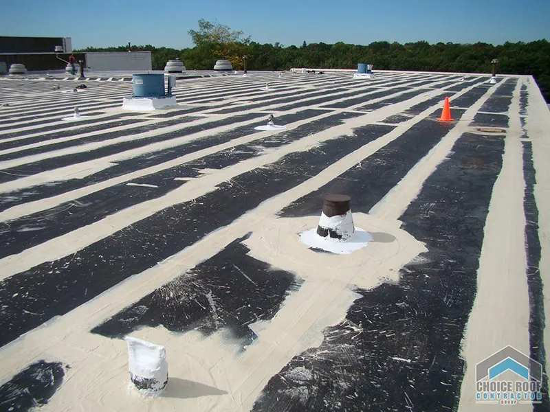Local roof repair with free inspection in Arden, NC by Puma Commercial Roofing