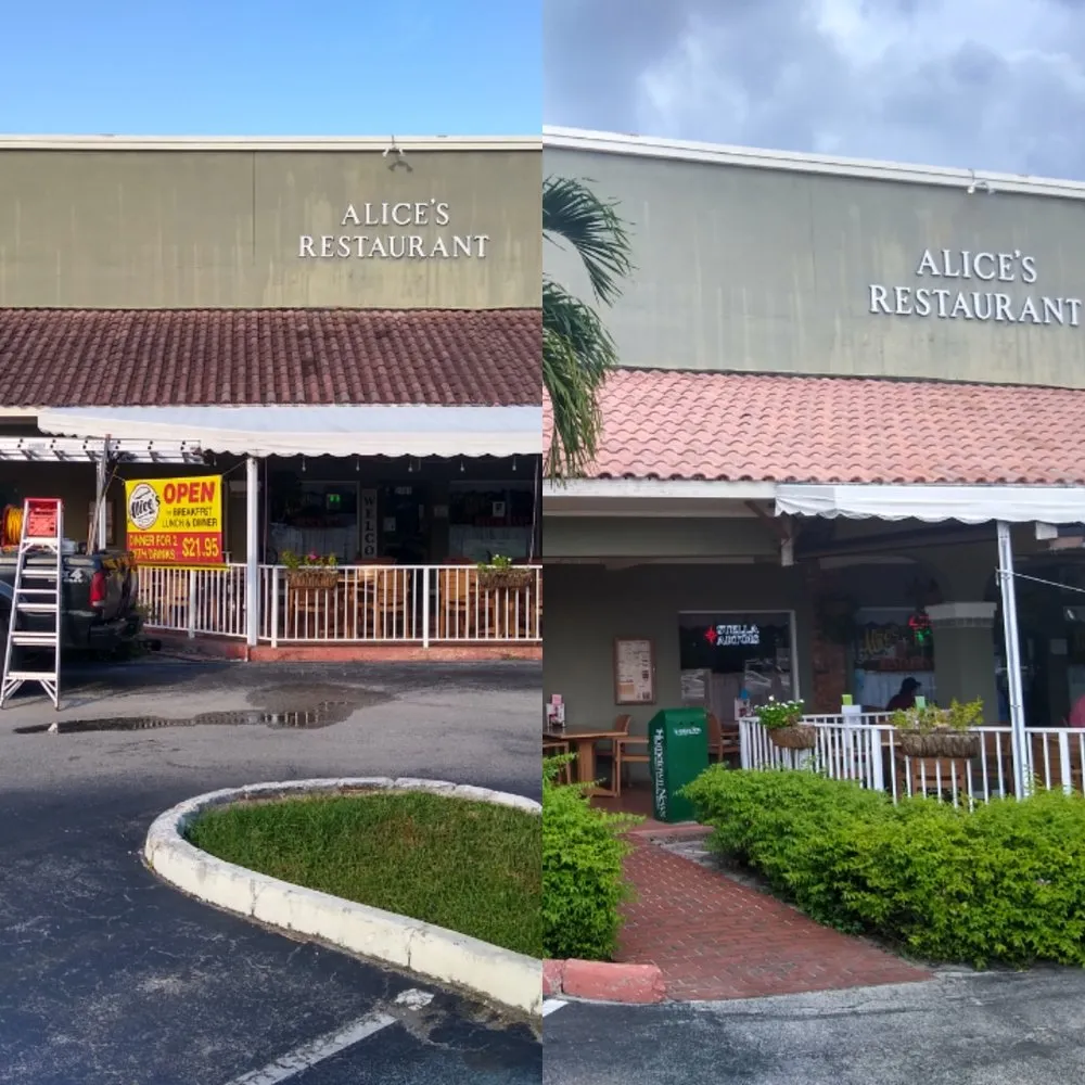 Slide of Pure Flow Soft Wash and Pressure Washing