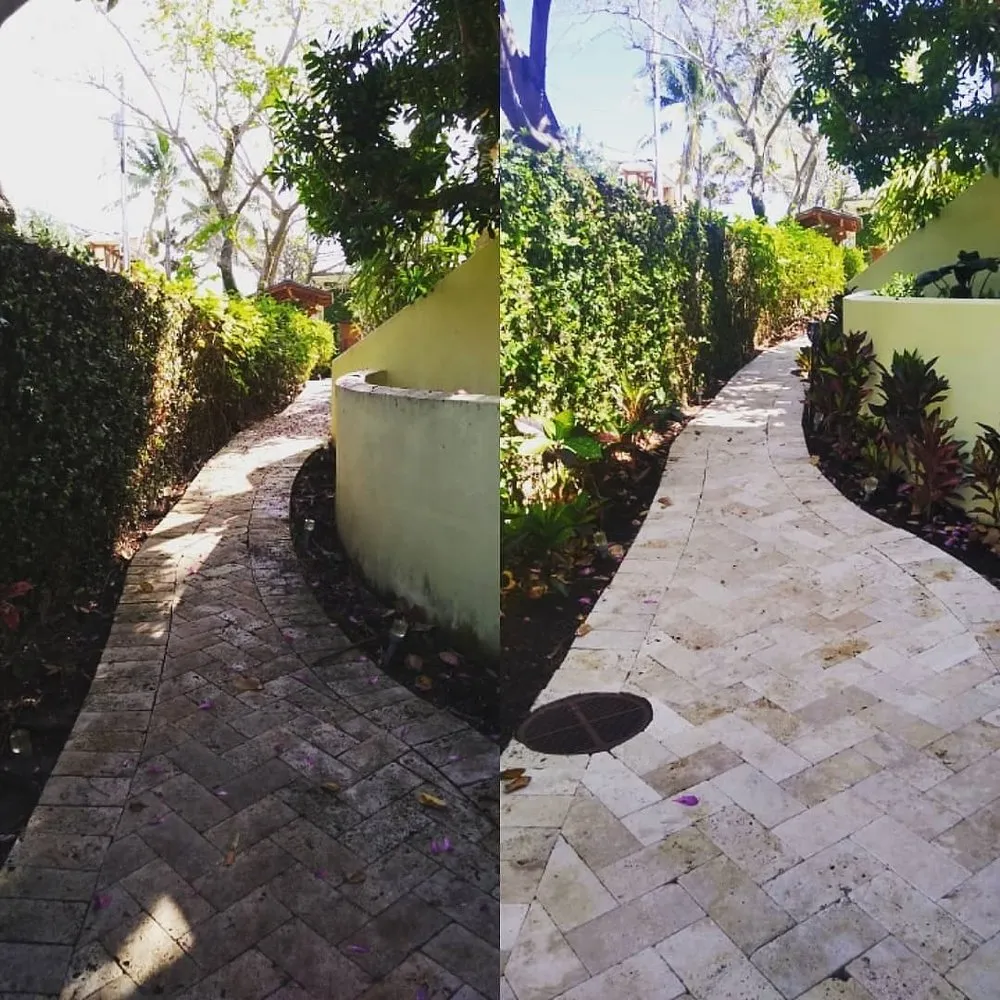 Slide of Pure Flow Soft Wash and Pressure Washing