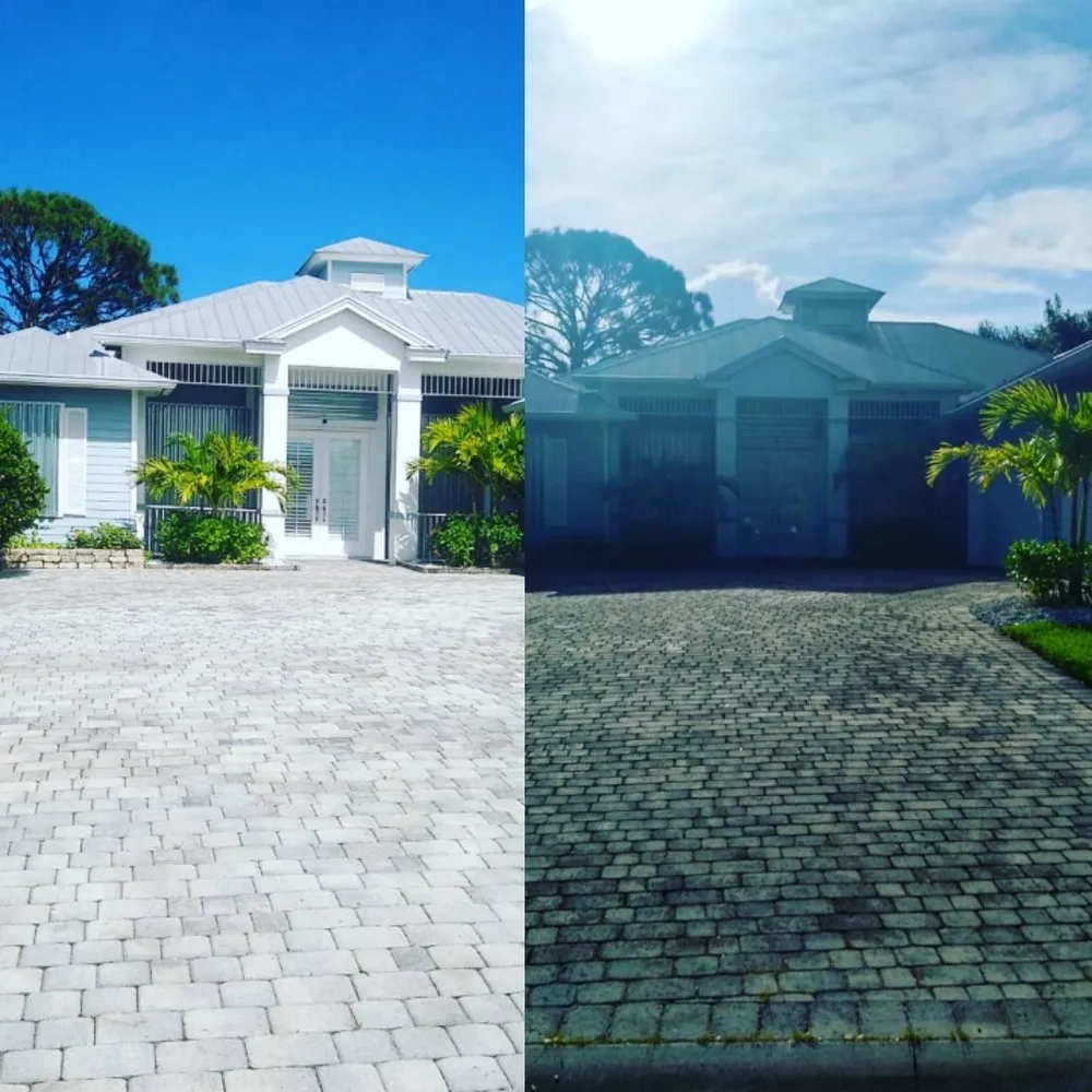 Slide of Pure Flow Soft Wash and Pressure Washing