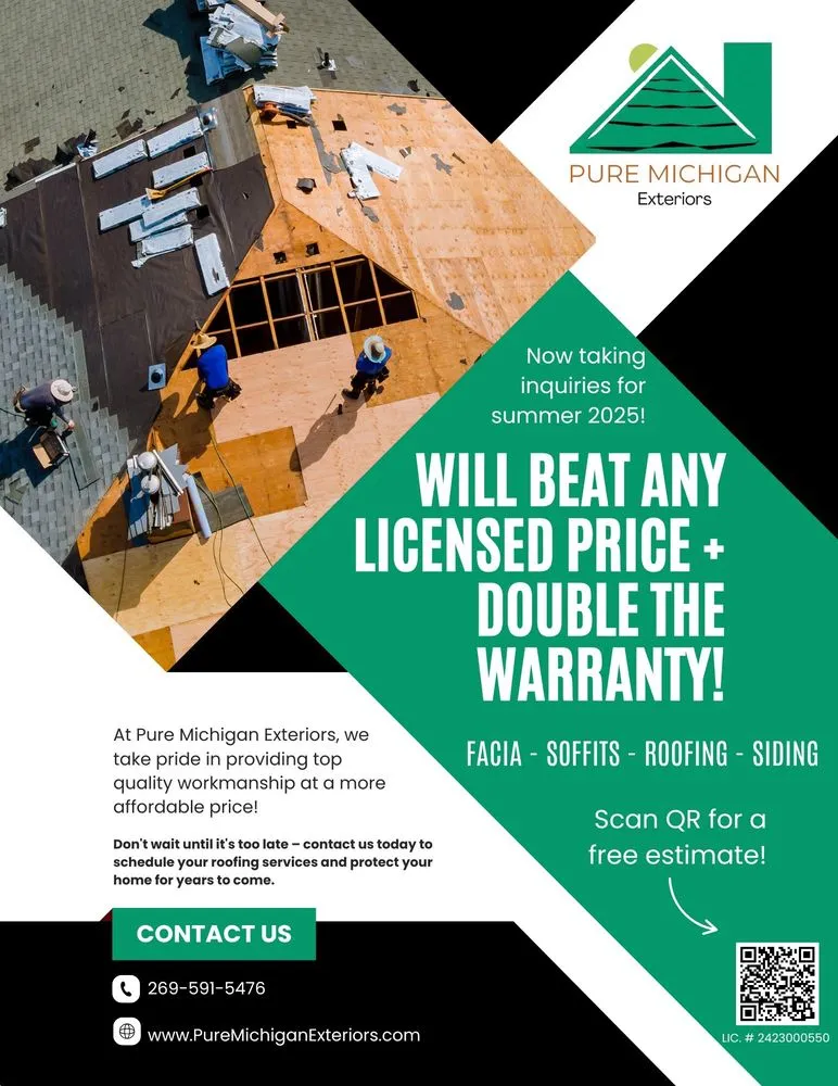 Slide of Pure Michigan Exteriors