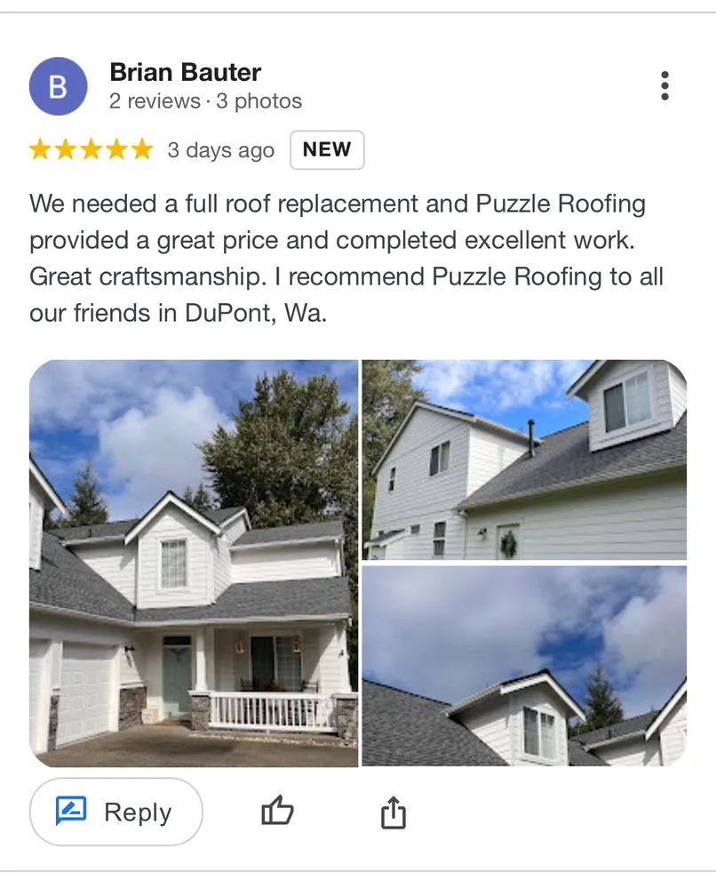 Slide of Puzzle Roofing
