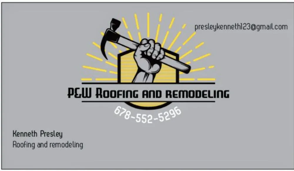 Slide of P&W Roofing and Remodeling