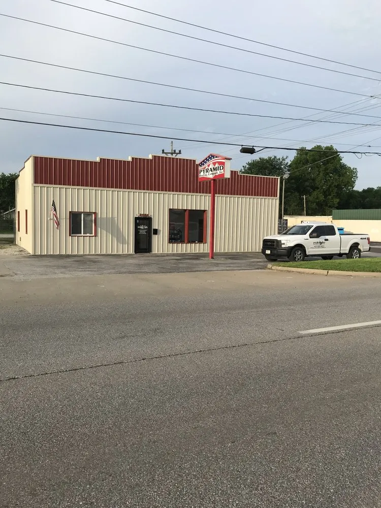 Slide of Pyramid Roofing Company
