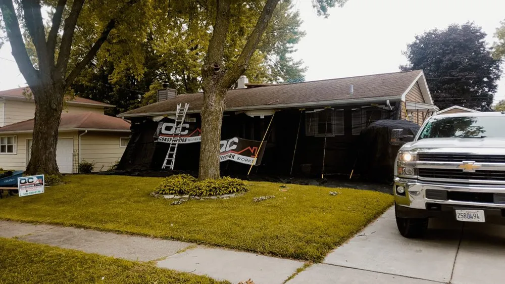 Slide of QC Construction Works