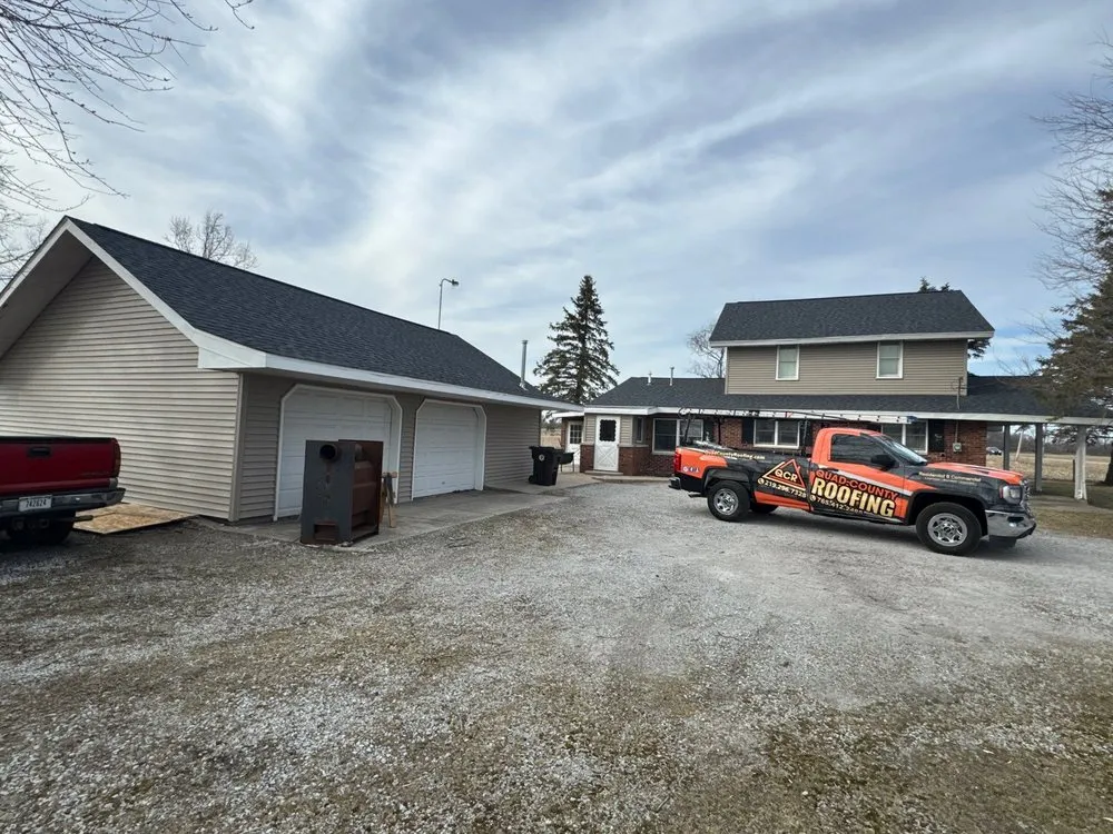 Professional roof replacement for residential properties across Wheatfield, IN - Quad County Roofing