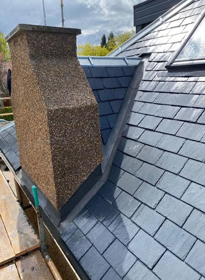 Slide of Quail Hill Roofing