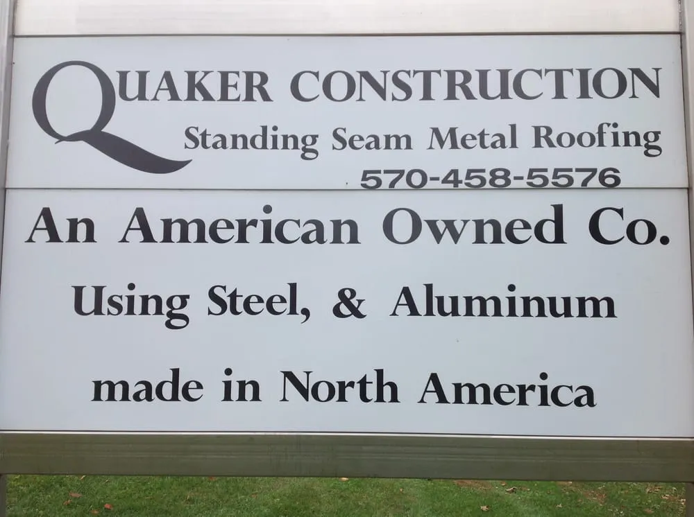 Slide of Quaker Construction Service