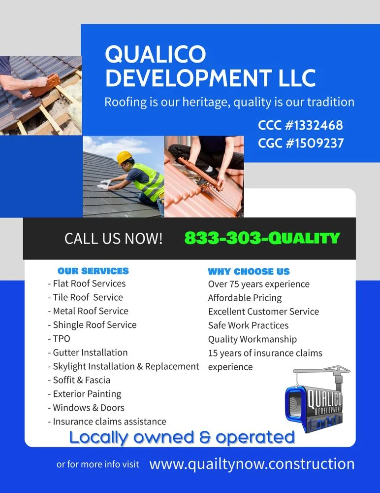 Slide of Qualico Developments