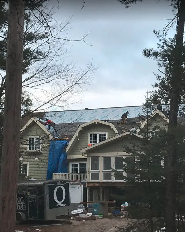 Local shingle roofing service for fast service in Lake Leelanau, MI by Qualified Roofing