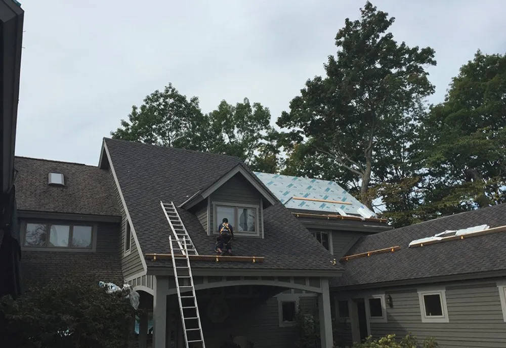 Local residential roofing service for homes in Lake Leelanau, MI by Qualified Roofing