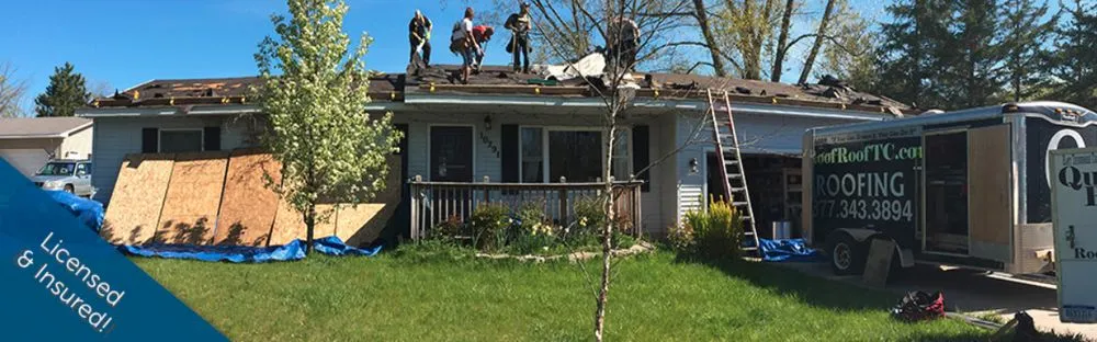 Expert roof installation in Lake Leelanau, MI by Qualified Roofing