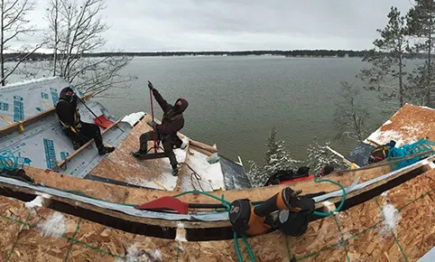 Emergency flat roof repair in Lake Leelanau, MI - Qualified Roofing