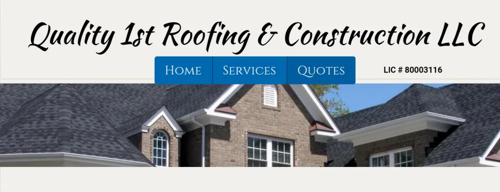 Slide of Quality 1st Roofing & Construction