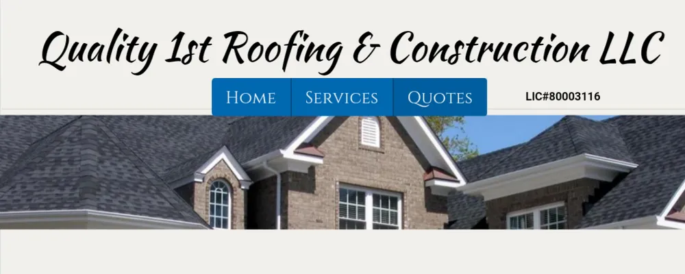 Slide of Quality 1st Roofing & Construction