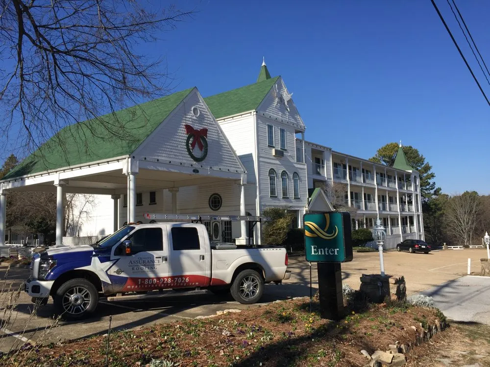 Slide of Quality Assurance Roofing