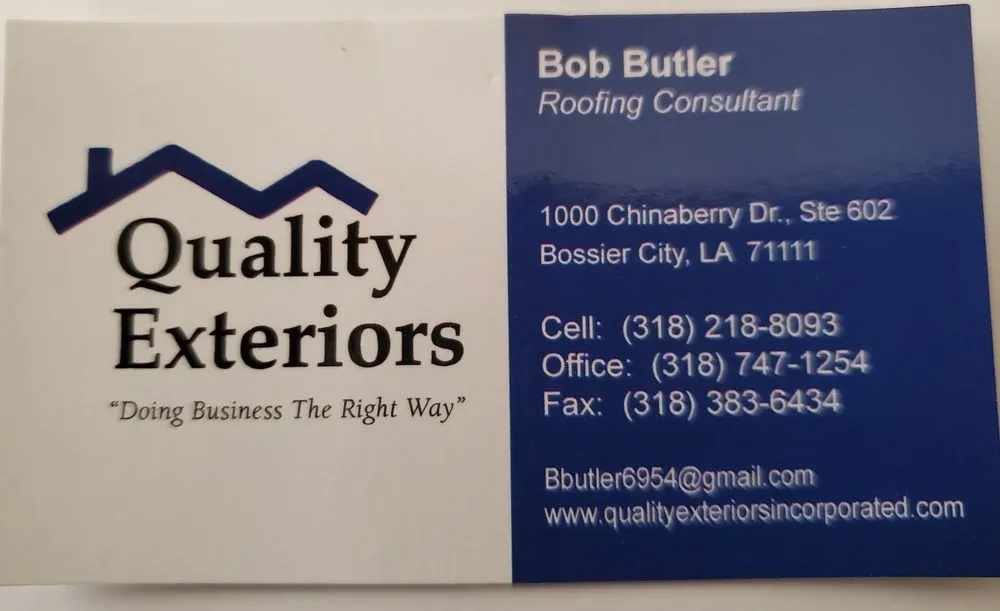 Slide of Quality Exteriors