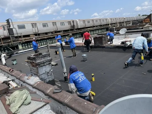 Quality Flat Roofing Logo