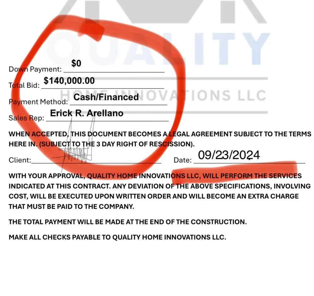 Slide of Quality Home innovations