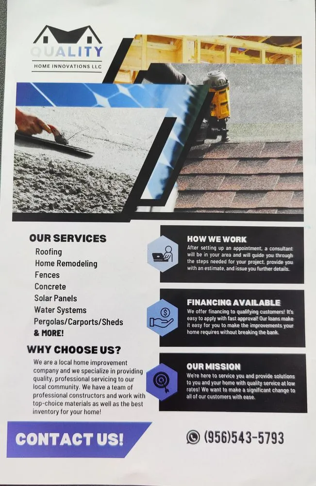 Slide of Quality Home innovations