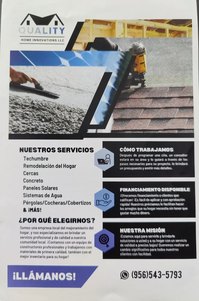 Slide of Quality Home innovations