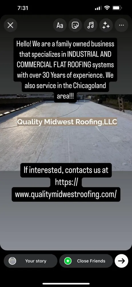 Slide of Quality Midwest Roofing