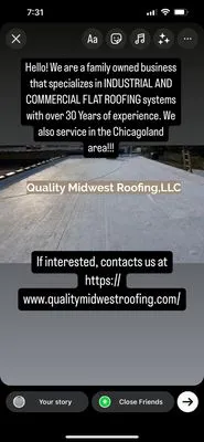 Quality Midwest Roofing Logo
