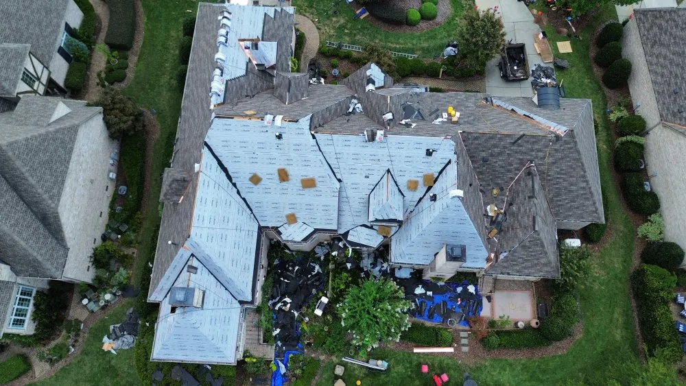Emergency residential roofing service experts serving Winston-Salem, NC - Quality Pro Roofing