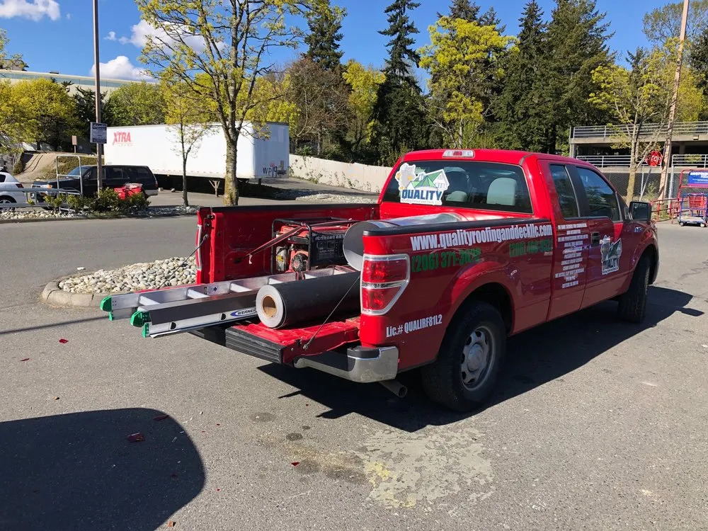 Slide of Quality Roofing Fence and Deck