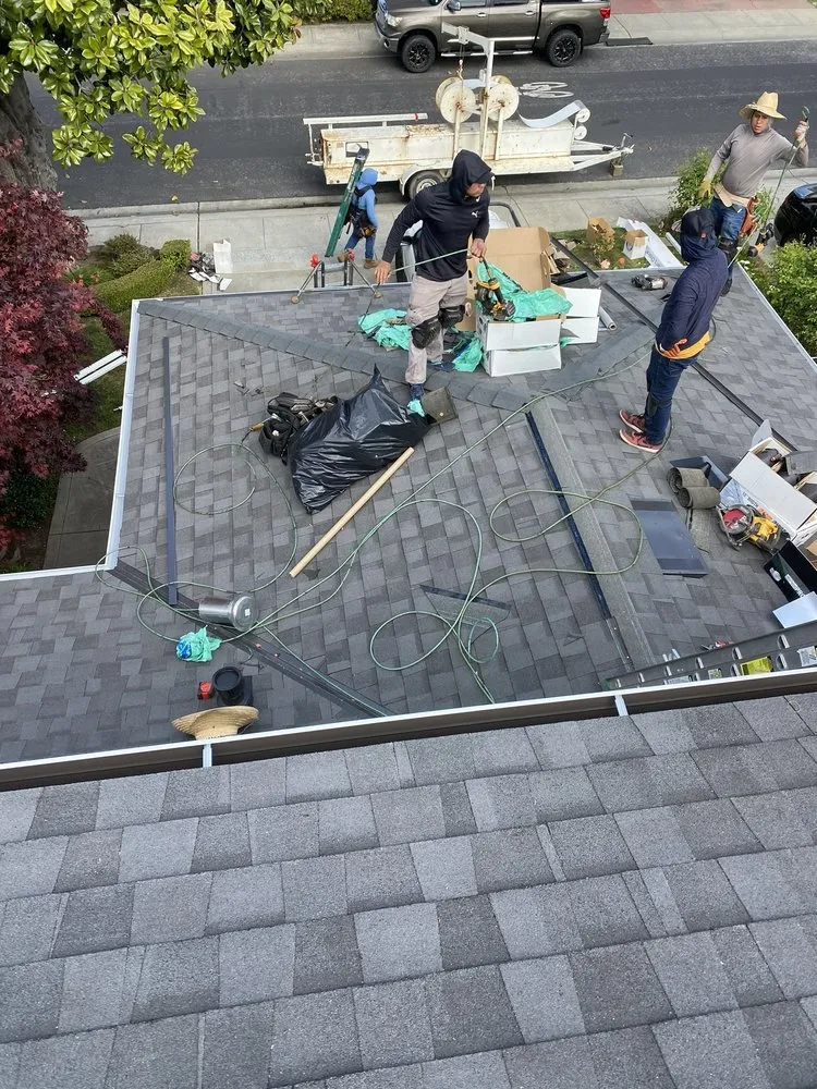 Slide of Quality Roofing Top