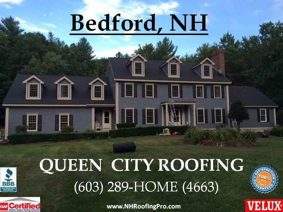 Slide of Queen City Roofing