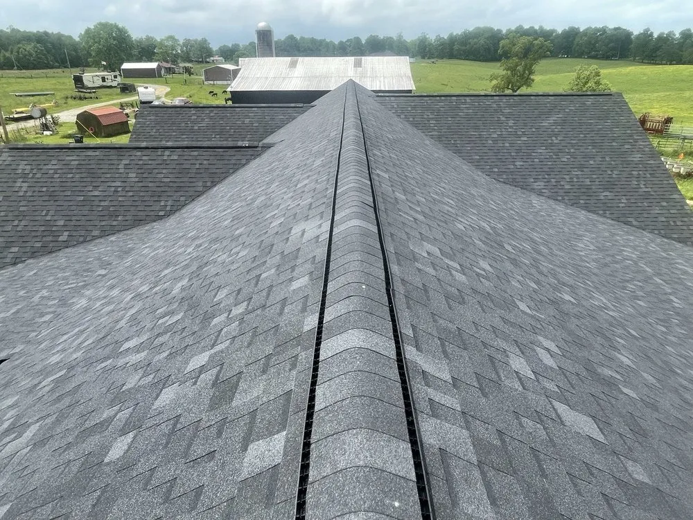 Slide of Queen Eagle Roofing