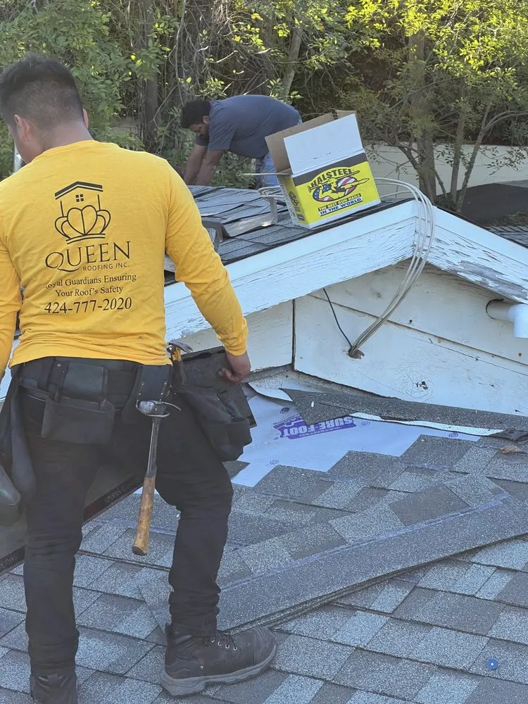 Slide of Queen Roofing