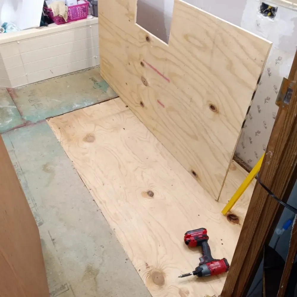 Slide of Quick Finish Construction