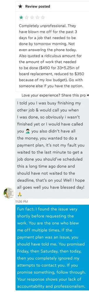 Slide of Quick Home Repairs