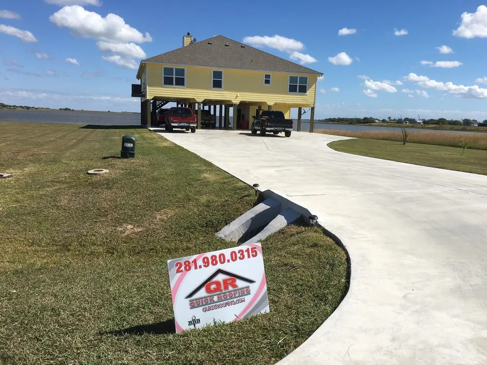 Slide of Quick Roofing Houston