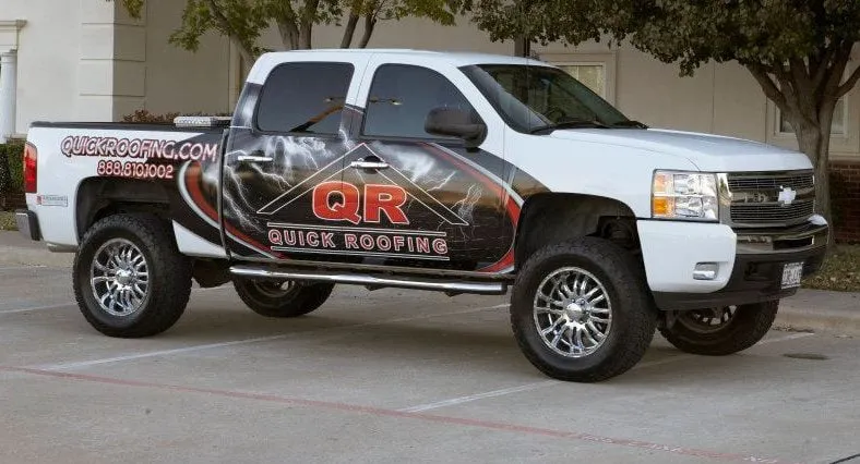 Slide of Quick Roofing