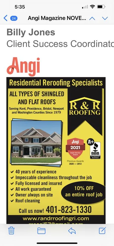 Slide of R & R Roofing Contractor