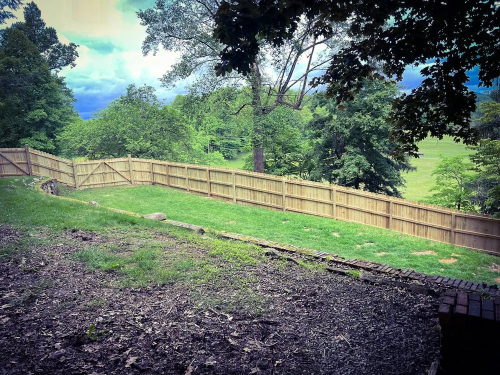 Slide of R & S fence company